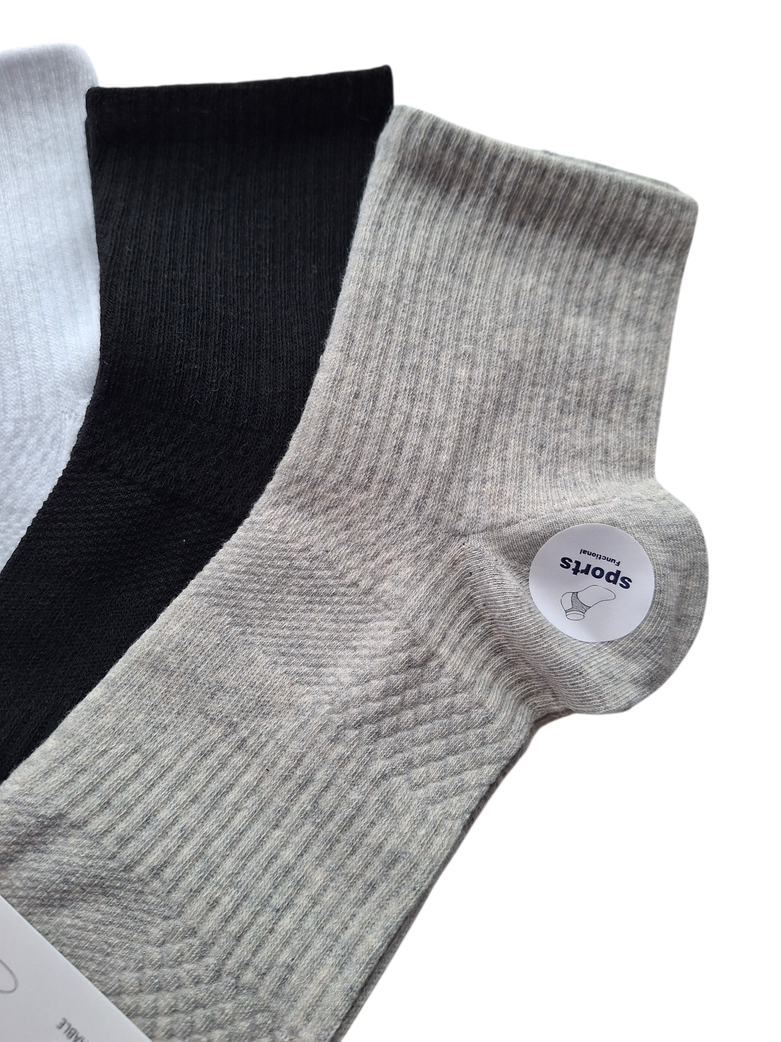 Skarpetki męskie bawełniane | 5-pak | Sport / Classic | Kolory neutralne - obrazek 3