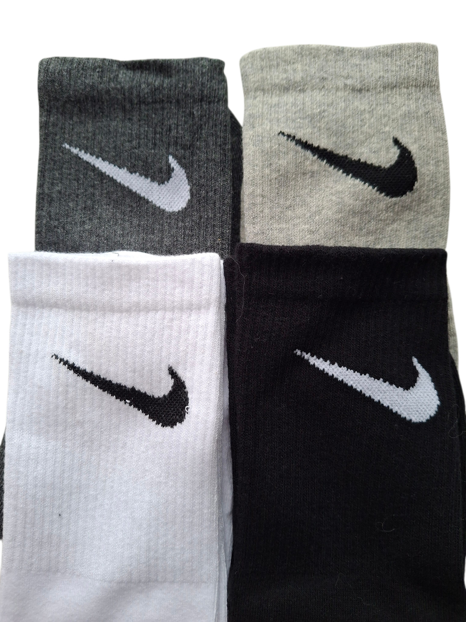 Skarpetki męskie sportowe NIKE 4-pak , Bawełna + Lycra - obrazek 2